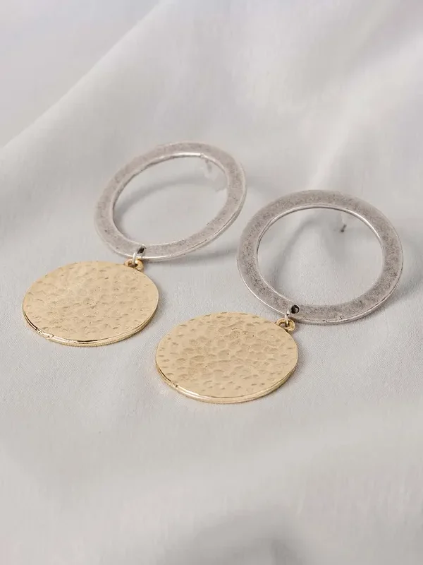 Coin Drop Earrings