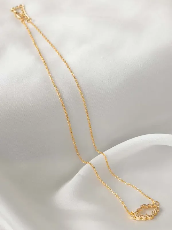 Golden Cloud Necklace