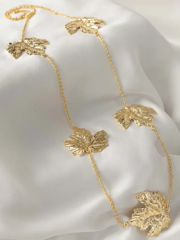 Long Leaf Necklace